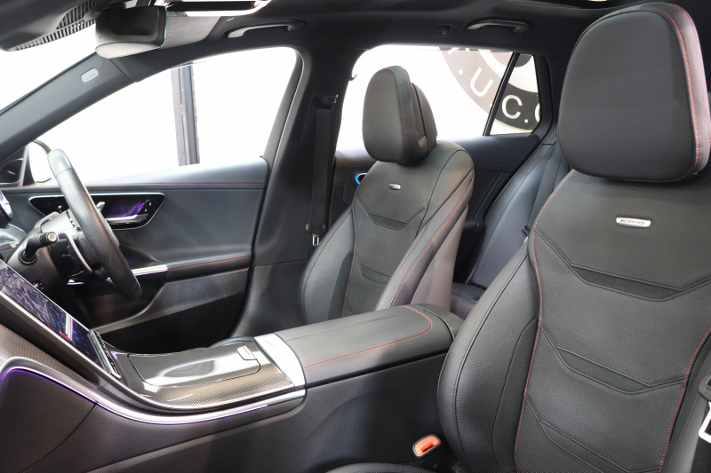 AMG Cクラス C43 4MATIC ｽﾃｰｼｮﾝﾜｺﾞﾝ AMGﾅｲﾄ&ﾚｰﾀﾞｰｾｰﾌﾃｨPKG　BSG搭載 ｷｰﾚｽｺﾞｰ 黒本革 ﾍﾞﾝﾁﾚｰﾀｰ ﾊﾟﾉﾗﾏSR ﾍｯﾄﾞｱｯﾌﾟD MBUXﾅﾋﾞTV&ARﾅﾋﾞ ｽﾏﾎ連携 ﾌﾞﾙﾒｽﾀｰ 360ｶﾒﾗ PTS LEDﾗｲﾄ 自動Rｹﾞｰﾄ AMG専用装備&ﾁｭｰﾆﾝｸﾞﾀﾞｲﾅﾐｯｸS 9AT　2年保証