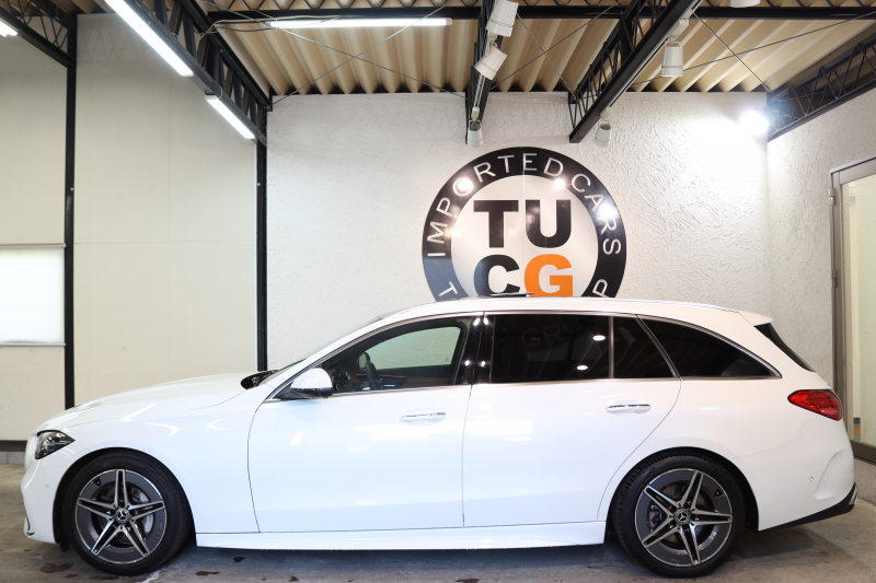 メルセデスベンツ Cクラス C200ｽﾃｰｼｮﾝﾜｺﾞﾝ AVG AMGﾗｲﾝ ﾚｻﾞｰｴｸｽｸﾙｰｼﾌﾞ&ﾍﾞｰｼｯｸ&ﾚｰﾀﾞｰｾｰﾌﾃｨPKG　ISG搭載 ｷｰﾚｽｺﾞｰ 茶/黒本革 ﾊﾟﾉﾗﾏSR ﾍｯﾄﾞｱｯﾌﾟD MBUXﾅﾋﾞTV ｽﾏﾎ連携 360ｶﾒﾗ PTS LEDﾗｲﾄ 自動Rｹﾞｰﾄ AMGｴｱﾛ&18AW ﾜｲﾔﾚｽ充電 9AT　2年保証