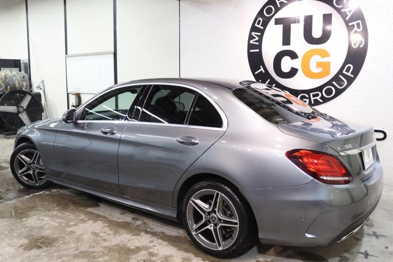 メルセデスベンツ Cクラス C200 AVG AMGﾗｲﾝ ﾚｻﾞｰｴｸｽｸﾙｰｼﾌﾞ&ﾚｰﾀﾞｰｾｰﾌﾃｨPKG　BSG搭載 後期 ｷｰﾚｽｺﾞｰ 黒本革 ﾍｯﾄﾞｱｯﾌﾟD HDDﾅﾋﾞTV ｽﾏﾎ連携 ﾌﾞﾙﾒｽﾀｰ ﾊﾞｯｸｶﾒﾗ PTS LEDﾗｲﾄ ﾊﾝｽﾞﾌﾘｰA AMGｴｱﾛ&18AW ﾀﾞｲﾅﾐｯｸS ｴｱｻｽ 9AT　2年保証