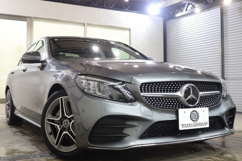 メルセデスベンツ Cクラス C200 AVG AMGﾗｲﾝ ﾚｻﾞｰｴｸｽｸﾙｰｼﾌﾞ&ﾚｰﾀﾞｰｾｰﾌﾃｨPKG　BSG搭載 後期 ｷｰﾚｽｺﾞｰ 黒本革 ﾍｯﾄﾞｱｯﾌﾟD HDDﾅﾋﾞTV ｽﾏﾎ連携 ﾌﾞﾙﾒｽﾀｰ ﾊﾞｯｸｶﾒﾗ PTS LEDﾗｲﾄ ﾊﾝｽﾞﾌﾘｰA AMGｴｱﾛ&18AW ﾀﾞｲﾅﾐｯｸS ｴｱｻｽ 9AT　2年保証