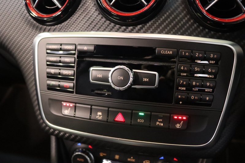 AMG Aクラス A45 4MATIC AMGｴｸｽｸﾙｰｼﾌﾞ&ﾚｰﾀﾞｰｾｰﾌﾃｨPKG　黒本革 ｼｰﾄﾋｰﾀｰ HDDﾅﾋﾞTV BT音楽 ﾊﾞｯｸｶﾒﾗ PTS ｷｾﾉﾝ AMG専用装備&ﾁｭｰﾆﾝｸﾞ 7AT　2年保証