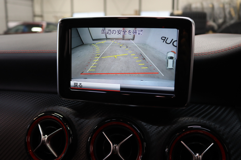 AMG Aクラス A45 4MATIC AMGｴｸｽｸﾙｰｼﾌﾞ&ﾚｰﾀﾞｰｾｰﾌﾃｨPKG　黒本革 ｼｰﾄﾋｰﾀｰ HDDﾅﾋﾞTV BT音楽 ﾊﾞｯｸｶﾒﾗ PTS ｷｾﾉﾝ AMG専用装備&ﾁｭｰﾆﾝｸﾞ 7AT　2年保証