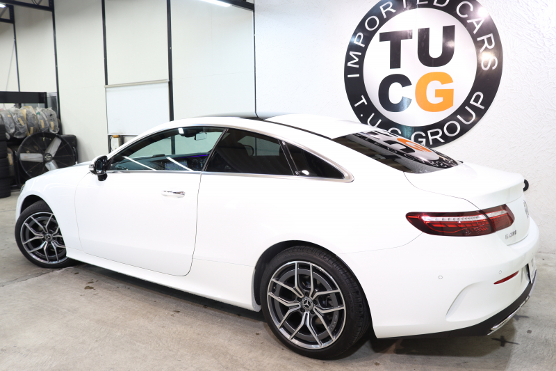 メルセデスベンツ Eクラス E200ｸｰﾍﾟ ｽﾎﾟｰﾂ ﾚｻﾞｰ&ﾚｰﾀﾞｰｾｰﾌﾃｨPKG　BSG搭載 後期 1ｵｰﾅｰ ｷｰﾚｽｺﾞｰ 黒本革 ﾊﾟﾉﾗﾏSR ﾍｯﾄﾞｱｯﾌﾟD MBUXﾅﾋﾞTV ｽﾏﾎ連携 ﾌﾞﾙﾒｽﾀｰ 360ｶﾒﾗ PTS LEDﾗｲﾄ AMGｴｱﾛ&19AW ﾀﾞｲﾅﾐｯｸS 9AT　2年保証