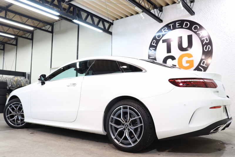 メルセデスベンツ Eクラス E200ｸｰﾍﾟ ｽﾎﾟｰﾂ ﾚｻﾞｰ&ﾚｰﾀﾞｰｾｰﾌﾃｨPKG　BSG搭載 後期 1ｵｰﾅｰ ｷｰﾚｽｺﾞｰ 黒本革 ﾊﾟﾉﾗﾏSR ﾍｯﾄﾞｱｯﾌﾟD MBUXﾅﾋﾞTV ｽﾏﾎ連携 ﾌﾞﾙﾒｽﾀｰ 360ｶﾒﾗ PTS LEDﾗｲﾄ AMGｴｱﾛ&19AW ﾀﾞｲﾅﾐｯｸS 9AT　2年保証