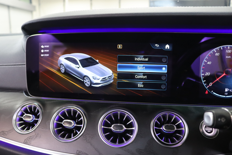 メルセデスベンツ Eクラス E200ｸｰﾍﾟ ｽﾎﾟｰﾂ ﾚｻﾞｰ&ﾚｰﾀﾞｰｾｰﾌﾃｨPKG　BSG搭載 後期 1ｵｰﾅｰ ｷｰﾚｽｺﾞｰ 黒本革 ﾊﾟﾉﾗﾏSR ﾍｯﾄﾞｱｯﾌﾟD MBUXﾅﾋﾞTV ｽﾏﾎ連携 ﾌﾞﾙﾒｽﾀｰ 360ｶﾒﾗ PTS LEDﾗｲﾄ AMGｴｱﾛ&19AW ﾀﾞｲﾅﾐｯｸS 9AT　2年保証