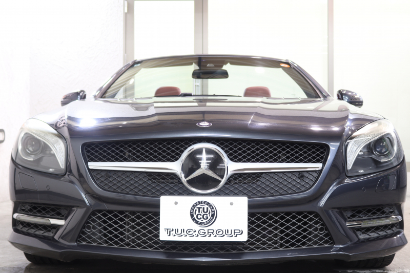 メルセデスベンツ SLクラス SL350 AMGｽﾎﾟｰﾂ&ﾚｰﾀﾞｰｾｰﾌﾃｨPKG　ｷｰﾚｽｺﾞｰ 赤本革 ｴｱｽｶｰﾌ ﾏｼﾞｯｸｽｶｲR HDDﾅﾋﾞTV BT音楽 ﾊﾞｯｸｶﾒﾗ PTS ｷｾﾉﾝ ﾊﾝｽﾞﾌﾘｰA AMGｴｱﾛ&19AW 7AT 希少色ﾃﾉﾗｲﾄｸﾞﾚｰ　2年保証