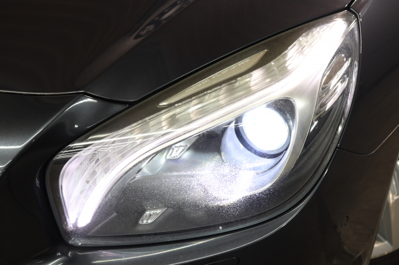 メルセデスベンツ SLクラス SL350 AMGｽﾎﾟｰﾂ&ﾚｰﾀﾞｰｾｰﾌﾃｨPKG　ｷｰﾚｽｺﾞｰ 赤本革 ｴｱｽｶｰﾌ ﾏｼﾞｯｸｽｶｲR HDDﾅﾋﾞTV BT音楽 ﾊﾞｯｸｶﾒﾗ PTS ｷｾﾉﾝ ﾊﾝｽﾞﾌﾘｰA AMGｴｱﾛ&19AW 7AT 希少色ﾃﾉﾗｲﾄｸﾞﾚｰ　2年保証