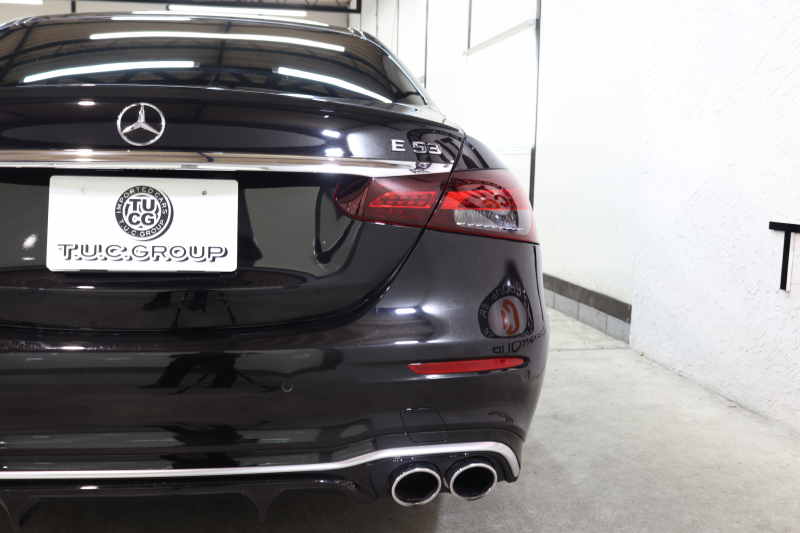 AMG Eクラス E53 4MATIC+ ｴｸｽｸﾙｰｼﾌﾞ&ﾚｰﾀﾞｰｾｰﾌﾃｨPKG　ISG搭載 後期 ｷｰﾚｽｺﾞｰ 黒本革 ﾍﾞﾝﾁﾚｰﾀｰ ﾊﾟﾉﾗﾏSR ﾍｯﾄﾞｱｯﾌﾟD MBUXﾅﾋﾞTV ｽﾏﾎ連携 ﾌﾞﾙﾒｽﾀｰ 360ｶﾒﾗ PTS LEDﾗｲﾄ 自動ﾄﾗﾝｸ AMG専用装備&ﾁｭｰﾆﾝｸﾞ ｸﾛｰｼﾞﾝｸﾞS 9AT　2年保証