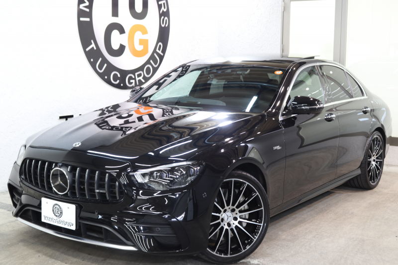 AMG Eクラス E53 4MATIC+ ｴｸｽｸﾙｰｼﾌﾞ&ﾚｰﾀﾞｰｾｰﾌﾃｨPKG　ISG搭載 後期 ｷｰﾚｽｺﾞｰ 黒本革 ﾍﾞﾝﾁﾚｰﾀｰ ﾊﾟﾉﾗﾏSR ﾍｯﾄﾞｱｯﾌﾟD MBUXﾅﾋﾞTV ｽﾏﾎ連携 ﾌﾞﾙﾒｽﾀｰ 360ｶﾒﾗ PTS LEDﾗｲﾄ 自動ﾄﾗﾝｸ AMG専用装備&ﾁｭｰﾆﾝｸﾞ ｸﾛｰｼﾞﾝｸﾞS 9AT　2年保証