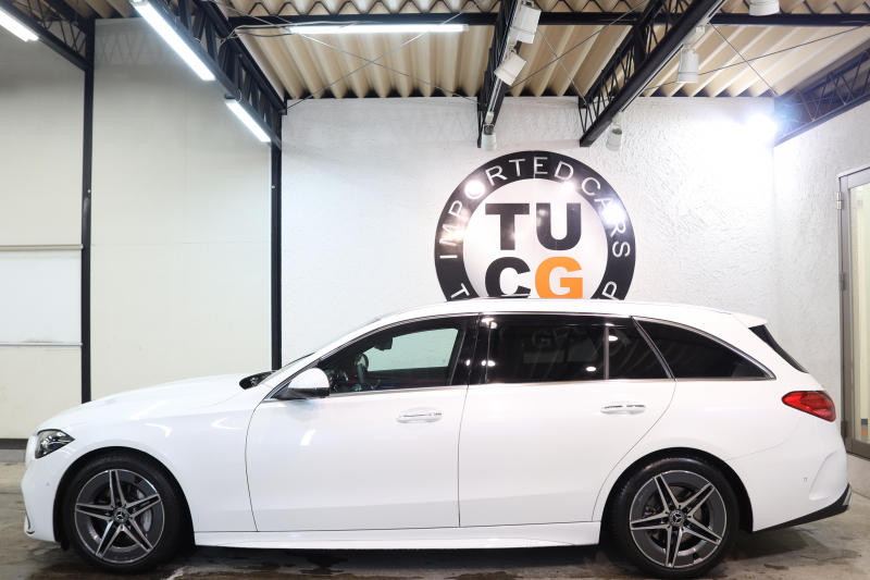 メルセデスベンツ Cクラス C200ｽﾃｰｼｮﾝﾜｺﾞﾝ AVG AMGﾗｲﾝ ﾚｻﾞｰｴｸｽｸﾙｰｼﾌﾞ&ﾍﾞｰｼｯｸ&ﾚｰﾀﾞｰｾｰﾌﾃｨPKG　ISG搭載 ｷｰﾚｽｺﾞｰ 赤/黒本革 ﾊﾟﾉﾗﾏSR ﾍｯﾄﾞｱｯﾌﾟD MBUXﾅﾋﾞTV&ARﾅﾋﾞ ｽﾏﾎ連携 360ｶﾒﾗ PTS LEDﾗｲﾄ 自動Rｹﾞｰﾄ AMGｴｱﾛ&18AW 9AT　2年保証