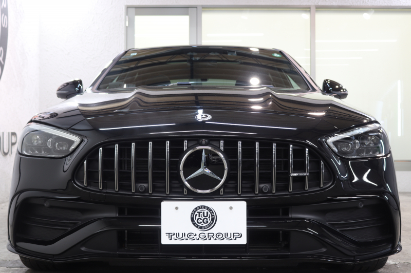 AMG Cクラス C43 4MATIC AMGﾅｲﾄ&ﾚｰﾀﾞｰｾｰﾌﾃｨPKG　BSG搭載 MEｺﾈｸﾄ ｷｰﾚｽｺﾞｰ 黒本革 ﾍﾞﾝﾁﾚｰﾀｰ ﾊﾟﾉﾗﾏSR ﾍｯﾄﾞｱｯﾌﾟD MBUXﾅﾋﾞTV&ARﾅﾋﾞ ｽﾏﾎ連携 ﾌﾞﾙﾒｽﾀｰ 360ｶﾒﾗ PTS LEDﾗｲﾄ 自動ﾄﾗﾝｸ AMG専用装備&ﾁｭｰﾆﾝｸﾞ ﾘｱｱｸｽﾙｽﾃｱ 9AT　2年保証