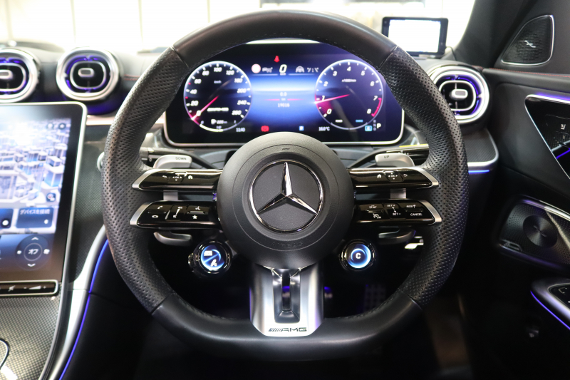 AMG Cクラス C43 4MATIC AMGﾅｲﾄ&ﾚｰﾀﾞｰｾｰﾌﾃｨPKG　BSG搭載 MEｺﾈｸﾄ ｷｰﾚｽｺﾞｰ 黒本革 ﾍﾞﾝﾁﾚｰﾀｰ ﾊﾟﾉﾗﾏSR ﾍｯﾄﾞｱｯﾌﾟD MBUXﾅﾋﾞTV&ARﾅﾋﾞ ｽﾏﾎ連携 ﾌﾞﾙﾒｽﾀｰ 360ｶﾒﾗ PTS LEDﾗｲﾄ 自動ﾄﾗﾝｸ AMG専用装備&ﾁｭｰﾆﾝｸﾞ ﾘｱｱｸｽﾙｽﾃｱ 9AT　2年保証