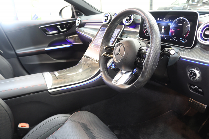 AMG Cクラス C43 4MATIC AMGﾅｲﾄ&ﾚｰﾀﾞｰｾｰﾌﾃｨPKG　BSG搭載 MEｺﾈｸﾄ ｷｰﾚｽｺﾞｰ 黒本革 ﾍﾞﾝﾁﾚｰﾀｰ ﾊﾟﾉﾗﾏSR ﾍｯﾄﾞｱｯﾌﾟD MBUXﾅﾋﾞTV&ARﾅﾋﾞ ｽﾏﾎ連携 ﾌﾞﾙﾒｽﾀｰ 360ｶﾒﾗ PTS LEDﾗｲﾄ 自動ﾄﾗﾝｸ AMG専用装備&ﾁｭｰﾆﾝｸﾞ ﾘｱｱｸｽﾙｽﾃｱ 9AT　2年保証