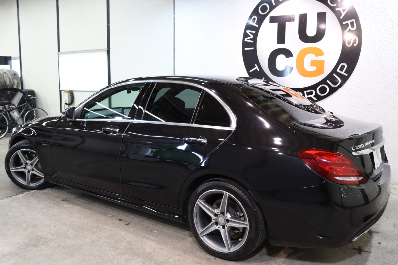 メルセデスベンツ Cクラス C200 AVG AMGﾗｲﾝ ﾚｻﾞｰｴｸｽｸﾙｰｼﾌﾞ&ﾚｰﾀﾞｰｾｰﾌﾃｨPKG　ｷｰﾚｽｺﾞｰ 赤本革 HDDﾅﾋﾞTV BT音楽 ﾊﾞｯｸｶﾒﾗ PTS LEDﾗｲﾄ ﾊﾝｽﾞﾌﾘｰA AMGｴｱﾛ&18AW ﾀﾞｲﾅﾐｯｸS ｴｱｻｽ　2年保証