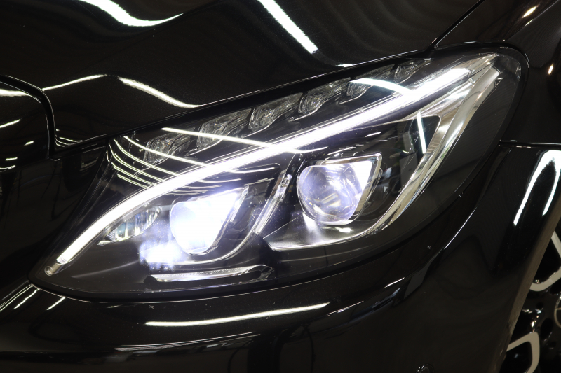 AMG Cクラス C43 4MATIC ｴｸｽｸﾙｰｼﾌﾞ&ﾚｰﾀﾞｰｾｰﾌﾃｨPKG　中期 ｷｰﾚｽｺﾞｰ 黒本革 ﾍｯﾄﾞｱｯﾌﾟD HDDﾅﾋﾞTV BT音楽 ﾌﾞﾙﾒｽﾀｰ ﾊﾞｯｸｶﾒﾗ PTS LEDﾗｲﾄ ﾊﾝｽﾞﾌﾘｰA AMG専用装備&ﾁｭｰﾆﾝｸﾞ 9AT　2年保証