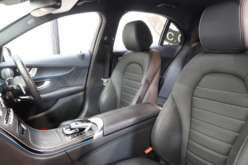 AMG Cクラス C43 4MATIC ｴｸｽｸﾙｰｼﾌﾞ&ﾚｰﾀﾞｰｾｰﾌﾃｨPKG　中期 ｷｰﾚｽｺﾞｰ 黒本革 ﾍｯﾄﾞｱｯﾌﾟD HDDﾅﾋﾞTV BT音楽 ﾌﾞﾙﾒｽﾀｰ ﾊﾞｯｸｶﾒﾗ PTS LEDﾗｲﾄ ﾊﾝｽﾞﾌﾘｰA AMG専用装備&ﾁｭｰﾆﾝｸﾞ 9AT　2年保証