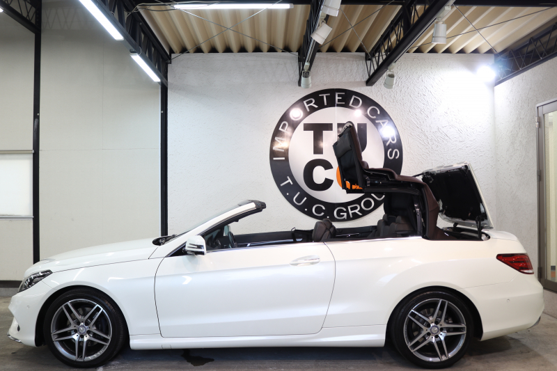 メルセデスベンツ Eクラス E250ｶﾌﾞﾘｵﾚ AMGｽﾎﾟｰﾂ&ﾚｰﾀﾞｰｾｰﾌﾃｨPKG　後期 ｷｰﾚｽｺﾞｰ 茶本革 ｴｱｽｶｰﾌ HDDﾅﾋﾞTV&ｷｬﾝｾﾗｰ BT音楽 360ｶﾒﾗ PTS LEDﾗｲﾄ AMGｴｱﾛ&18AW ｴｱｷｬｯﾌﾟ ﾄﾞﾗﾌﾄｽﾄｯﾌﾟ 茶幌 7AT　2年保証