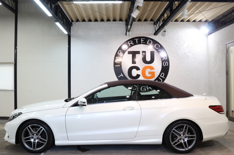 メルセデスベンツ Eクラス E250ｶﾌﾞﾘｵﾚ AMGｽﾎﾟｰﾂ&ﾚｰﾀﾞｰｾｰﾌﾃｨPKG　後期 ｷｰﾚｽｺﾞｰ 茶本革 ｴｱｽｶｰﾌ HDDﾅﾋﾞTV&ｷｬﾝｾﾗｰ BT音楽 360ｶﾒﾗ PTS LEDﾗｲﾄ AMGｴｱﾛ&18AW ｴｱｷｬｯﾌﾟ ﾄﾞﾗﾌﾄｽﾄｯﾌﾟ 茶幌 7AT　2年保証