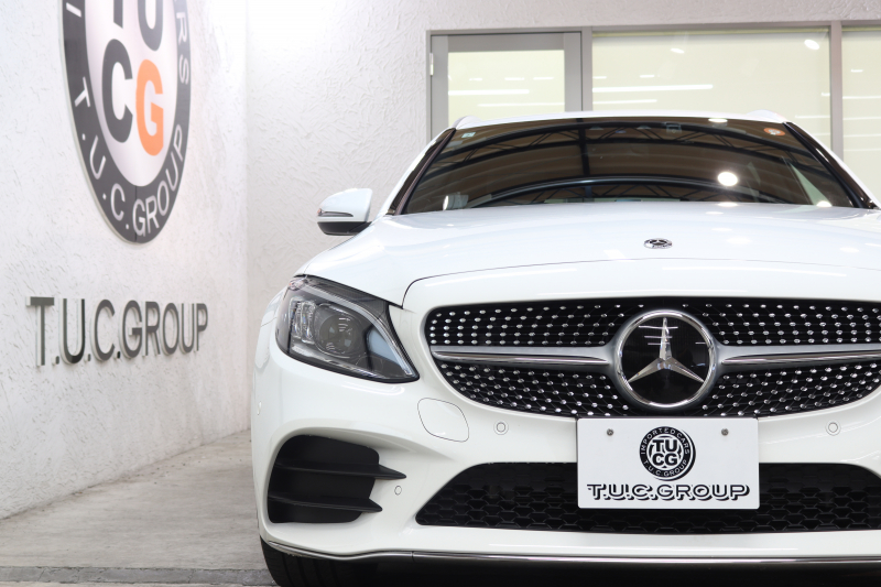 メルセデスベンツ Cクラス C200ｽﾃｰｼｮﾝﾜｺﾞﾝ AVG AMGﾗｲﾝ ﾚｰﾀﾞｰｾｰﾌﾃｨPKG　BSG搭載 後期 ｷｰﾚｽｺﾞｰ 黒革 HDDﾅﾋﾞTV&ｷｬﾝｾﾗｰ ｽﾏﾎ連携 ﾊﾞｯｸｶﾒﾗ PTS LEDﾗｲﾄ 自動Rｹﾞｰﾄ AMGｴｱﾛ&18AW ﾀﾞｲﾅﾐｯｸS ｴｱｻｽ 9AT　2年保証