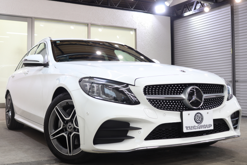 メルセデスベンツ Cクラス C200ｽﾃｰｼｮﾝﾜｺﾞﾝ AVG AMGﾗｲﾝ ﾚｰﾀﾞｰｾｰﾌﾃｨPKG　BSG搭載 後期 ｷｰﾚｽｺﾞｰ 黒革 HDDﾅﾋﾞTV&ｷｬﾝｾﾗｰ ｽﾏﾎ連携 ﾊﾞｯｸｶﾒﾗ PTS LEDﾗｲﾄ 自動Rｹﾞｰﾄ AMGｴｱﾛ&18AW ﾀﾞｲﾅﾐｯｸS ｴｱｻｽ 9AT　2年保証