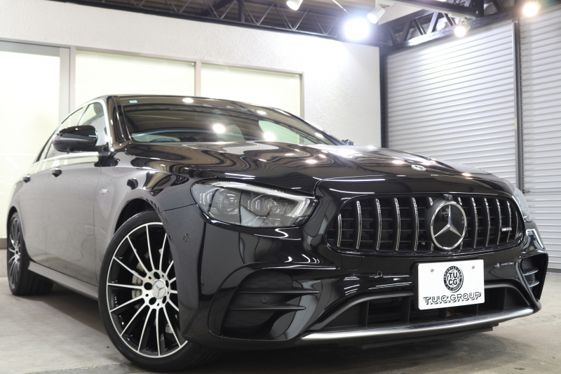 AMG Eクラス E53 4MATIC+ ｴｸｽｸﾙｰｼﾌﾞ&ﾚｰﾀﾞｰｾｰﾌﾃｨPKG　ISG搭載 後期 1ｵｰﾅｰ 黒本革 ﾍﾞﾝﾁﾚｰﾀｰ ﾊﾟﾉﾗﾏSR ﾍｯﾄﾞｱｯﾌﾟD MBUXﾅﾋﾞTV ｽﾏﾎ連携 ﾌﾞﾙﾒｽﾀｰ 360ｶﾒﾗ PTS LEDﾗｲﾄ 自動ﾄﾗﾝｸ AMG専用装備&ﾁｭｰﾆﾝｸﾞ ｸﾛｰｼﾞﾝｸﾞS 9AT　2年保証