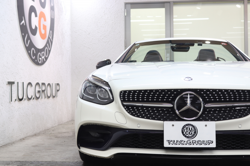 AMG SLC SLC43 AMGﾅｲﾄ&ﾚｰﾀﾞｰｾｰﾌﾃｨPKG　ｷｰﾚｽｺﾞｰ 黒本革 ﾏｼﾞｯｸｽｶｲR HDDﾅﾋﾞTV ｽﾏﾎ連携 harman/kardon ﾊﾞｯｸｶﾒﾗ PTS LEDﾗｲﾄ AMG専用装備&ﾁｭｰﾆﾝｸﾞ 9AT　2年保証