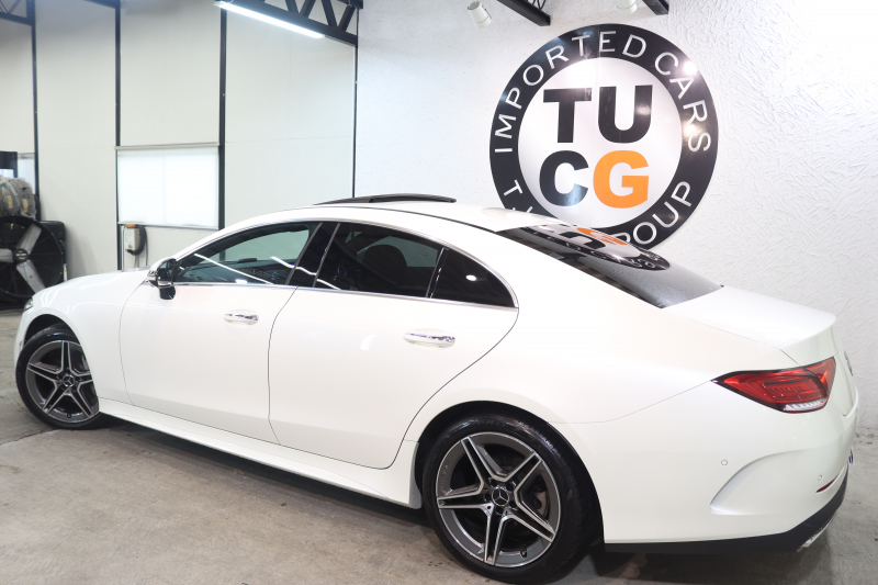 メルセデスベンツ CLS CLS220d ｽﾎﾟｰﾂ ｴｸｽｸﾙｰｼﾌﾞ&ﾚｰﾀﾞｰｾｰﾌﾃｨPKG　ｷｰﾚｽｺﾞｰ 黒本革 ﾍﾞﾝﾁﾚｰﾀｰ ｻﾝﾙｰﾌ ﾍｯﾄﾞｱｯﾌﾟD HDDﾅﾋﾞTV ｽﾏﾎ連携 ﾌﾞﾙﾒｽﾀｰ 360ｶﾒﾗ PTS LEDﾗｲﾄ ﾊﾝｽﾞﾌﾘｰA AMGｴｱﾛ&19AW ﾊﾟﾅﾒﾘｶｰﾅｸﾞﾘﾙ ﾀﾞｲﾅﾐｯｸS ｴｱｻｽ 9AT　2年保証