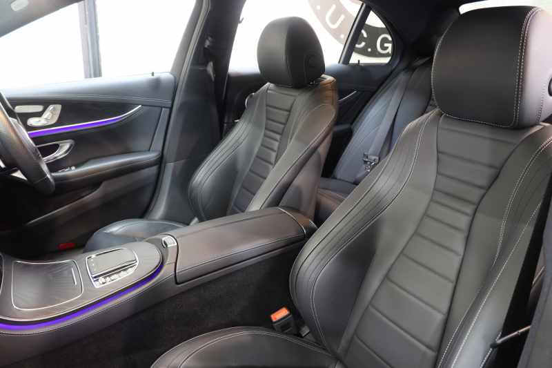 メルセデスベンツ Eクラス E200 ｽﾎﾟｰﾂ AMGﾗｲﾝｲﾝﾃﾘｱ&ｴｸｽｸﾙｰｼﾌﾞ&ﾚｰﾀﾞｰｾｰﾌﾃｨPKG　BSG搭載 後期 ｷｰﾚｽｺﾞｰ 黒本革 ﾍｯﾄﾞｱｯﾌﾟD MBUXﾅﾋﾞTV ｽﾏﾎ連携 ﾌﾞﾙﾒｽﾀｰ 360ｶﾒﾗ PTS LEDﾗｲﾄ 自動ﾄﾗﾝｸ AMGｴｱﾛ&19AW ﾜｲﾔﾚｽ充電 9AT　2年保証