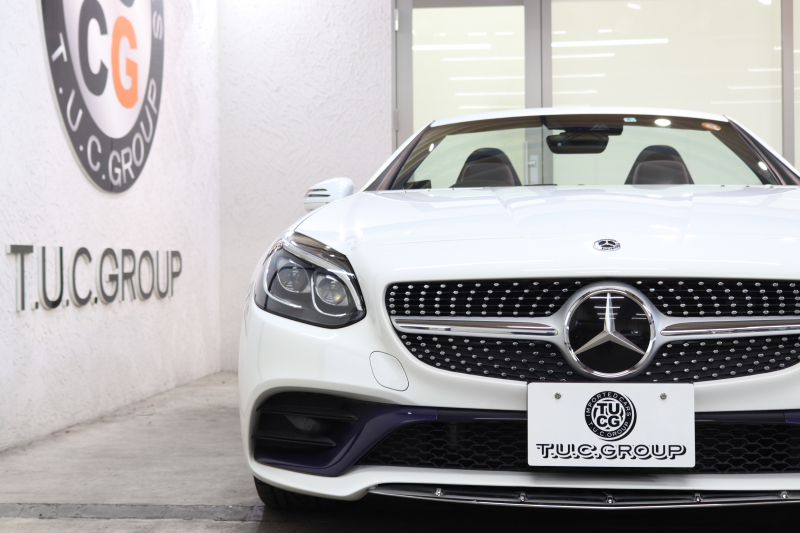 メルセデスベンツ SLCクラス SLC180ｽﾎﾟｰﾂ ﾚｰﾀﾞｰｾｰﾌﾃｨPKG　ｷｰﾚｽｺﾞｰ 黒本革 HDDﾅﾋﾞTV&ｷｬﾝｾﾗｰ ｽﾏﾎ連携 BT音楽 ﾊﾞｯｸｶﾒﾗ PTS LEDﾗｲﾄ AMGｴｱﾛ&18AW ｴｱｶﾞｲﾄﾞ 9AT　2年保証
