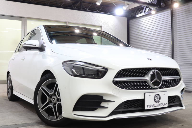 メルセデスベンツ Bクラス B180 AMGﾗｲﾝ AMGﾚｻﾞｰｴｸｽｸﾙｰｼﾌﾞ&ｱﾄﾞﾊﾞﾝｽﾄﾞ&ﾅﾋﾞｹﾞｰｼｮﾝ&ﾚｰﾀﾞｰｾｰﾌﾃｨPKG　ｷｰﾚｽｺﾞｰ 灰/黒本革 ﾊﾟﾉﾗﾏSR ﾍｯﾄﾞｱｯﾌﾟD MBUXﾅﾋﾞTV BT音楽 ｱﾄﾞﾊﾞﾝｽﾄﾞｻｳﾝﾄﾞ 360ｶﾒﾗ PTS LEDﾗｲﾄ ﾊﾝｽﾞﾌﾘｰA AMGｴｱﾛ&18AW　2年保証
