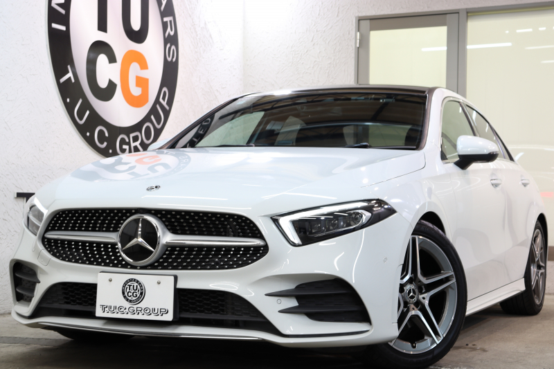 メルセデスベンツ Aクラス A180ｽﾀｲﾙ ｾﾀﾞﾝ AMGﾗｲﾝ AMGﾚｻﾞｰｴｸｽｸﾙｰｼﾌﾞ&ｱﾄﾞﾊﾞﾝｽﾄﾞ&ﾅﾋﾞｹﾞｰｼｮﾝ&ﾚｰﾀﾞｰｾｰﾌﾃｨPKG　ｷｰﾚｽｺﾞｰ 灰/黒本革 ﾊﾟﾉﾗﾏSR ﾍｯﾄﾞｱｯﾌﾟD MBUXﾅﾋﾞTV BT音楽 ｱﾄﾞﾊﾞﾝｽﾄﾞｻｳﾝﾄﾞ 360ｶﾒﾗ PTS LEDﾗｲﾄ AMGｴｱﾛ&18AW 7AT　2年保証