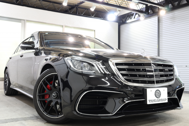 AMG Sクラス S63ﾛﾝｸﾞ ﾚｰﾀﾞｰｾｰﾌﾃｨPKG　後期 ｷｰﾚｽｺﾞｰ 黒本革 ﾍﾞﾝﾁﾚｰﾀｰ ﾊﾟﾉﾗﾏSR ﾍｯﾄﾞｱｯﾌﾟD HDDﾅﾋﾞTV ｽﾏﾎ連携 ﾌﾞﾙﾒｽﾀｰ 360ｶﾒﾗ PTS LEDﾗｲﾄ ﾊﾝｽﾞﾌﾘｰA ｸﾛｰｼﾞﾝｸﾞSP AMG専用装備&ﾁｭｰﾆﾝｸﾞ ｴｱｻｽ 9AT　2年保証