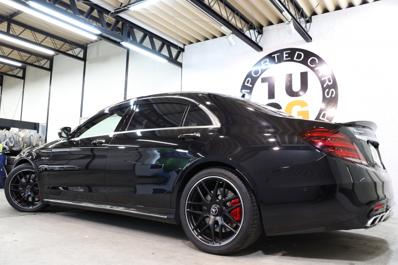 AMG Sクラス S63ﾛﾝｸﾞ ﾚｰﾀﾞｰｾｰﾌﾃｨPKG　後期 ｷｰﾚｽｺﾞｰ 黒本革 ﾍﾞﾝﾁﾚｰﾀｰ ﾊﾟﾉﾗﾏSR ﾍｯﾄﾞｱｯﾌﾟD HDDﾅﾋﾞTV ｽﾏﾎ連携 ﾌﾞﾙﾒｽﾀｰ 360ｶﾒﾗ PTS LEDﾗｲﾄ ﾊﾝｽﾞﾌﾘｰA ｸﾛｰｼﾞﾝｸﾞSP AMG専用装備&ﾁｭｰﾆﾝｸﾞ ｴｱｻｽ 9AT　2年保証