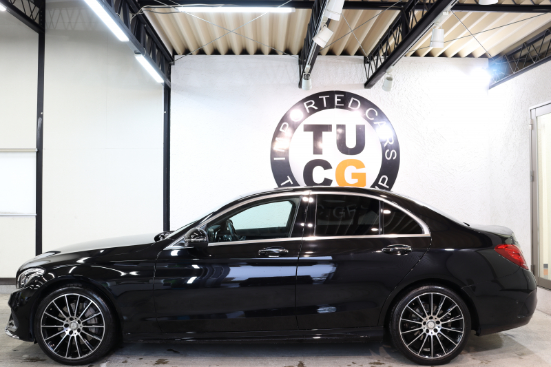 メルセデスベンツ Cクラス C250 ｽﾎﾟｰﾂ ﾚｻﾞｰｴｸｽｸﾙｰｼﾌﾞ&ﾚｰﾀﾞｰｾｰﾌﾃｨPKG　中期 ｷｰﾚｽｺﾞｰ 黒本革 ﾍｯﾄﾞｱｯﾌﾟD HDDﾅﾋﾞTV BT音楽 ﾌﾞﾙﾒｽﾀｰ ﾊﾞｯｸｶﾒﾗ PTS LEDﾗｲﾄ ﾊﾝｽﾞﾌﾘｰA AMGｴｱﾛ&19AW ﾀﾞｲﾅﾐｯｸS 9AT　2年保証