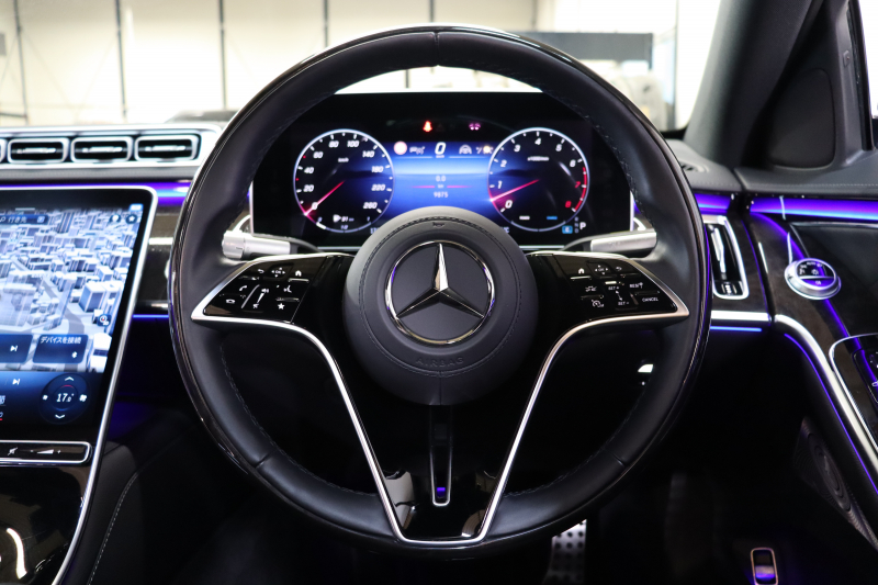 メルセデスベンツ Sクラス S500 4MATIC AMGﾗｲﾝ ﾚｻﾞｰｴｸｽｸﾙｰｼﾌﾞ&ﾍﾞｰｼｯｸ&ﾚｰﾀﾞｰｾｰﾌﾃｨPKG　ISG搭載 1ｵｰﾅｰ ｷｰﾚｽｺﾞｰ 黒本革 ﾍﾞﾝﾁﾚｰﾀｰ ﾊﾟﾉﾗﾏSR ﾍｯﾄﾞｱｯﾌﾟD MBUXﾅﾋﾞTV ｽﾏﾎ連携 ﾌﾞﾙﾒｽﾀｰ 360ｶﾒﾗ PTS LEDﾗｲﾄ ﾊﾝｽﾞﾌﾘｰA AMGｴｱﾛ&20AW ﾜｲﾔﾚｽ充電 9AT　2年保証