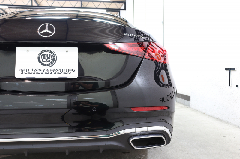メルセデスベンツ Cクラス C200 4MATIC AVG AMGﾗｲﾝ ﾚｻﾞｰｴｸｽｸﾙｰｼﾌﾞ&ﾍﾞｰｼｯｸ&ﾚｰﾀﾞｰｾｰﾌﾃｨPKG　ISG搭載 ｷｰﾚｽｺﾞｰ 黒本革 ﾊﾟﾉﾗﾏSR ﾍｯﾄﾞｱｯﾌﾟD MBUXﾅﾋﾞTV&ARﾅﾋﾞ BT音楽 360ｶﾒﾗ PTS LEDﾗｲﾄ 自動ﾄﾗﾝｸ AMGｴｱﾛ&18AW ﾘｱｱｸｽﾙｽﾃｱﾘﾝｸﾞ 9AT　2年保証