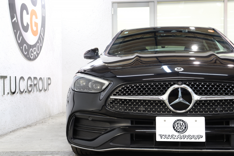 メルセデスベンツ Cクラス C200 4MATIC AVG AMGﾗｲﾝ ﾚｻﾞｰｴｸｽｸﾙｰｼﾌﾞ&ﾍﾞｰｼｯｸ&ﾚｰﾀﾞｰｾｰﾌﾃｨPKG　ISG搭載 ｷｰﾚｽｺﾞｰ 黒本革 ﾊﾟﾉﾗﾏSR ﾍｯﾄﾞｱｯﾌﾟD MBUXﾅﾋﾞTV&ARﾅﾋﾞ BT音楽 360ｶﾒﾗ PTS LEDﾗｲﾄ 自動ﾄﾗﾝｸ AMGｴｱﾛ&18AW ﾘｱｱｸｽﾙｽﾃｱﾘﾝｸﾞ 9AT　2年保証