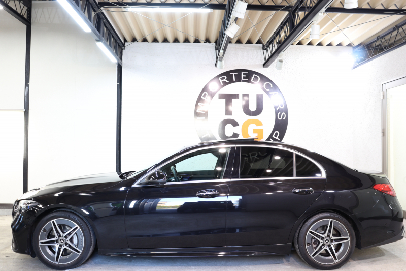メルセデスベンツ Cクラス C200 4MATIC AVG AMGﾗｲﾝ ﾚｻﾞｰｴｸｽｸﾙｰｼﾌﾞ&ﾍﾞｰｼｯｸ&ﾚｰﾀﾞｰｾｰﾌﾃｨPKG　ISG搭載 ｷｰﾚｽｺﾞｰ 黒本革 ﾊﾟﾉﾗﾏSR ﾍｯﾄﾞｱｯﾌﾟD MBUXﾅﾋﾞTV&ARﾅﾋﾞ BT音楽 360ｶﾒﾗ PTS LEDﾗｲﾄ 自動ﾄﾗﾝｸ AMGｴｱﾛ&18AW ﾘｱｱｸｽﾙｽﾃｱﾘﾝｸﾞ 9AT　2年保証