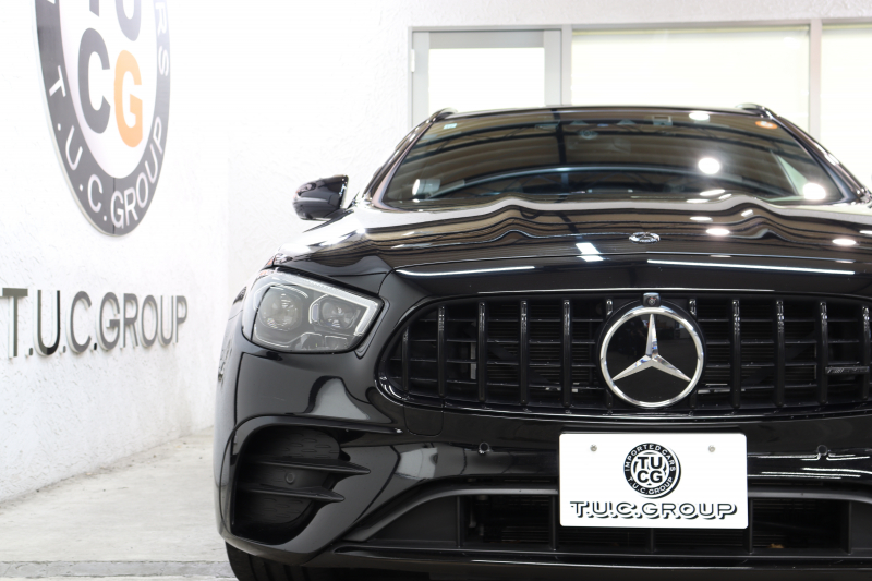 AMG Eクラス E53 4MATIC+ ｽﾃｰｼｮﾝﾜｺﾞﾝ ｴｸｽｸﾙｰｼﾌﾞ&ﾚｰﾀﾞｰｾｰﾌﾃｨPKG　ISG搭載 後期 ｷｰﾚｽｺﾞｰ  黒本革 ﾍﾞﾝﾁﾚｰﾀｰ ﾊﾟﾉﾗﾏSR HUD MBUXﾅﾋﾞTV&ARﾅﾋﾞ ｽﾏﾎ連携 ﾌﾞﾙﾒｽﾀｰ 360ｶﾒﾗ PTS LEDﾗｲﾄ 自動Rｹﾞｰﾄ AMG専用装備&ﾁｭｰﾆﾝｸﾞ ｸﾛｰｼﾞﾝｸﾞS 9AT　2年保証
