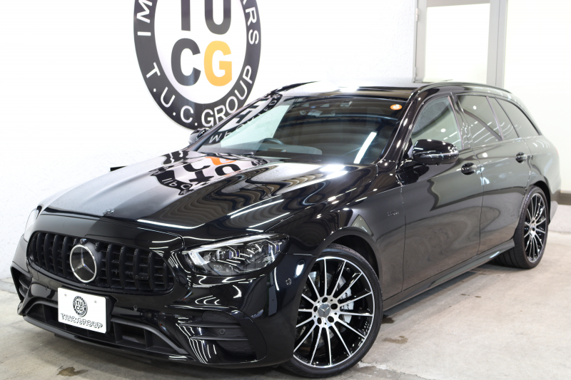 AMG Eクラス E53 4MATIC+ ｽﾃｰｼｮﾝﾜｺﾞﾝ ｴｸｽｸﾙｰｼﾌﾞ&ﾚｰﾀﾞｰｾｰﾌﾃｨPKG　ISG搭載 後期 ｷｰﾚｽｺﾞｰ  黒本革 ﾍﾞﾝﾁﾚｰﾀｰ ﾊﾟﾉﾗﾏSR HUD MBUXﾅﾋﾞTV&ARﾅﾋﾞ ｽﾏﾎ連携 ﾌﾞﾙﾒｽﾀｰ 360ｶﾒﾗ PTS LEDﾗｲﾄ 自動Rｹﾞｰﾄ AMG専用装備&ﾁｭｰﾆﾝｸﾞ ｸﾛｰｼﾞﾝｸﾞS 9AT　2年保証