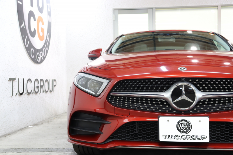 メルセデスベンツ CLS CLS220d ｽﾎﾟｰﾂ ｴｸｽｸﾙｰｼﾌﾞ&ﾚｰﾀﾞｰｾｰﾌﾃｨPKG　ｷｰﾚｽｺﾞｰ ﾍﾞｰｼﾞｭ本革 ﾍﾞﾝﾁﾚｰﾀｰ ｻﾝﾙｰﾌ ﾍｯﾄﾞｱｯﾌﾟD HDDﾅﾋﾞTV ｽﾏﾎ連携 ﾌﾞﾙﾒｽﾀｰ 360ｶﾒﾗ PTS LEDﾗｲﾄ ﾊﾝｽﾞﾌﾘｰA AMGｴｱﾛ&19AW ｴｱｻｽ ﾀﾞｲﾅﾐｯｸS 9AT 希少色ﾋﾔｼﾝｽﾚｯﾄﾞ　2年保証