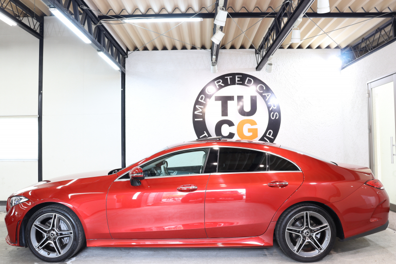 メルセデスベンツ CLS CLS220d ｽﾎﾟｰﾂ ｴｸｽｸﾙｰｼﾌﾞ&ﾚｰﾀﾞｰｾｰﾌﾃｨPKG　ｷｰﾚｽｺﾞｰ ﾍﾞｰｼﾞｭ本革 ﾍﾞﾝﾁﾚｰﾀｰ ｻﾝﾙｰﾌ ﾍｯﾄﾞｱｯﾌﾟD HDDﾅﾋﾞTV ｽﾏﾎ連携 ﾌﾞﾙﾒｽﾀｰ 360ｶﾒﾗ PTS LEDﾗｲﾄ ﾊﾝｽﾞﾌﾘｰA AMGｴｱﾛ&19AW ｴｱｻｽ ﾀﾞｲﾅﾐｯｸS 9AT 希少色ﾋﾔｼﾝｽﾚｯﾄﾞ　2年保証