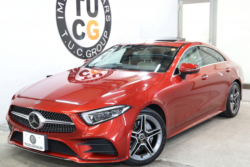 メルセデスベンツ CLS CLS220d ｽﾎﾟｰﾂ ｴｸｽｸﾙｰｼﾌﾞ&ﾚｰﾀﾞｰｾｰﾌﾃｨPKG　ｷｰﾚｽｺﾞｰ ﾍﾞｰｼﾞｭ本革 ﾍﾞﾝﾁﾚｰﾀｰ ｻﾝﾙｰﾌ ﾍｯﾄﾞｱｯﾌﾟD HDDﾅﾋﾞTV ｽﾏﾎ連携 ﾌﾞﾙﾒｽﾀｰ 360ｶﾒﾗ PTS LEDﾗｲﾄ ﾊﾝｽﾞﾌﾘｰA AMGｴｱﾛ&19AW ｴｱｻｽ ﾀﾞｲﾅﾐｯｸS 9AT 希少色ﾋﾔｼﾝｽﾚｯﾄﾞ　2年保証