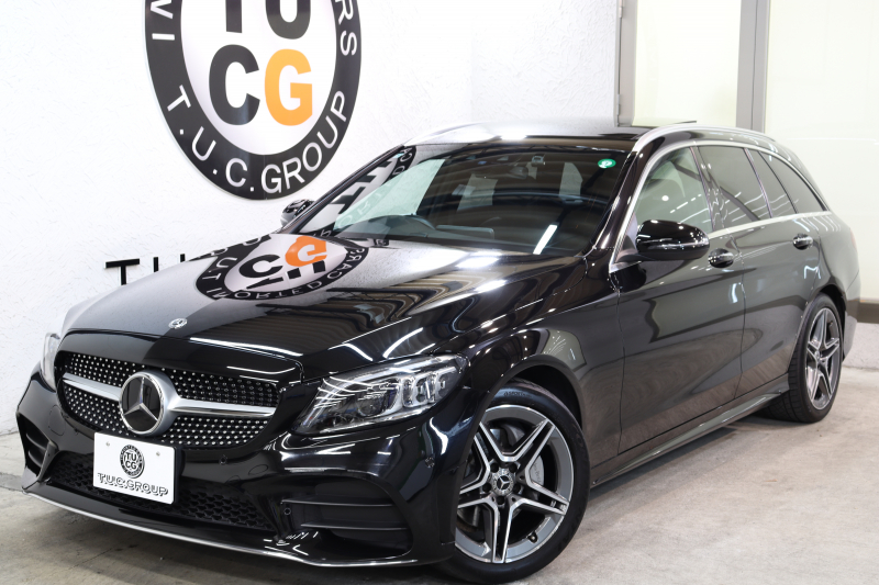 メルセデスベンツ Cクラス C200ｽﾃｰｼｮﾝﾜｺﾞﾝ AVG AMGﾗｲﾝ ﾚｻﾞｰｴｸｽｸﾙｰｼﾌﾞ&ﾚｰﾀﾞｰｾｰﾌﾃｨPKG　後期 BSG搭載 ｷｰﾚｽｺﾞｰ 黒本革 ﾊﾟﾉﾗﾏSR HUD 純正ﾅﾋﾞTV ｽﾏﾎ連携 ﾊﾞｯｸｶﾒﾗ PTS LEDﾗｲﾄ ﾊﾝｽﾞﾌﾘｰA AMGｴｱﾛ&18AW ﾀﾞｲﾅﾐｯｸｾﾚｸﾄ ｴｱｻｽ 9AT　2年保証