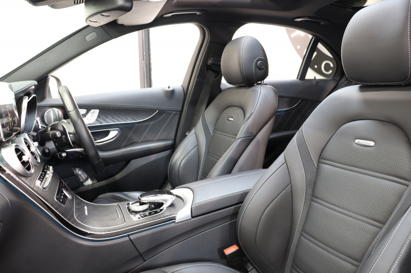 AMG Cクラス C63 ｴｸｽｸﾙｰｼﾌﾞ&ﾚｰﾀﾞｰｾｰﾌﾃｨPKG　ｷｰﾚｽｺﾞｰ 黒本革 ﾊﾟﾉﾗﾏSR ﾍｯﾄﾞｱｯﾌﾟD HDDﾅﾋﾞTV BT音楽 ﾌﾞﾙﾒｽﾀｰ ﾊﾞｯｸｶﾒﾗ PTS LEDﾗｲﾄ ﾊﾝｽﾞﾌﾘｰA AMG専用装備&ﾁｭｰﾆﾝｸﾞﾀﾞｲﾅﾐｯｸｾﾚｸﾄ　2年保証