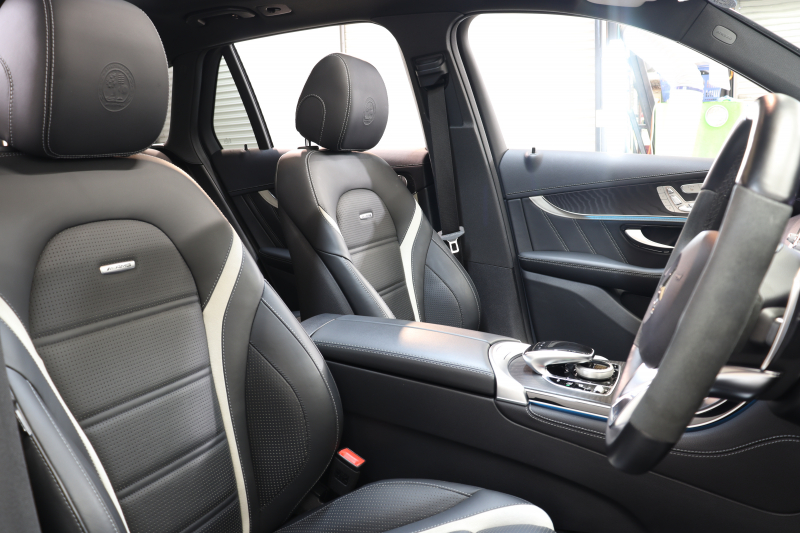AMG GLC GLC63S 4MATIC+ AMGｶｰﾎﾞﾝｴｸｽﾃﾘｱﾚｰﾀﾞｰｾｰﾌﾃｨPKG　ｷｰﾚｽｺﾞｰ 黒本革 ﾊﾟﾉﾗﾏSR ﾍｯﾄﾞｱｯﾌﾟD HDDﾅﾋﾞTV BT音楽 ﾌﾞﾙﾒｽﾀｰ 360ｶﾒﾗ PTS LEDﾗｲﾄ ﾊﾝｽﾞﾌﾘｰA AMG専用装備&ﾁｭｰﾆﾝｸﾞ 9AT　2年保証