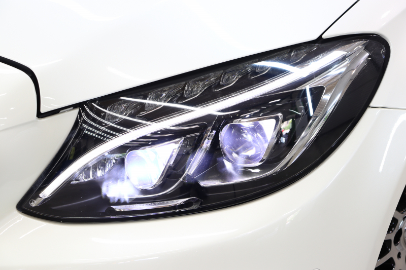 AMG Cクラス C43 4MATIC ｸｰﾍﾟ ﾚｰﾀﾞｰｾｰﾌﾃｨPKG　ｷｰﾚｽｺﾞｰ 黒本革 ﾍｯﾄﾞｱｯﾌﾟD HDDﾅﾋﾞTV BT音楽 ﾌﾞﾙﾒｽﾀｰ ﾊﾞｯｸｶﾒﾗ PTS LEDﾗｲﾄ ﾊﾝｽﾞﾌﾘｰA AMG専用装備&ﾁｭｰﾆﾝｸﾞﾀﾞｲﾅﾐｯｸｾﾚｸﾄ 9AT　2年保証