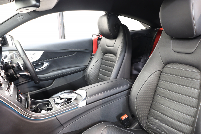 AMG Cクラス C43 4MATIC ｸｰﾍﾟ ﾚｰﾀﾞｰｾｰﾌﾃｨPKG　ｷｰﾚｽｺﾞｰ 黒本革 ﾍｯﾄﾞｱｯﾌﾟD HDDﾅﾋﾞTV BT音楽 ﾌﾞﾙﾒｽﾀｰ ﾊﾞｯｸｶﾒﾗ PTS LEDﾗｲﾄ ﾊﾝｽﾞﾌﾘｰA AMG専用装備&ﾁｭｰﾆﾝｸﾞﾀﾞｲﾅﾐｯｸｾﾚｸﾄ 9AT　2年保証