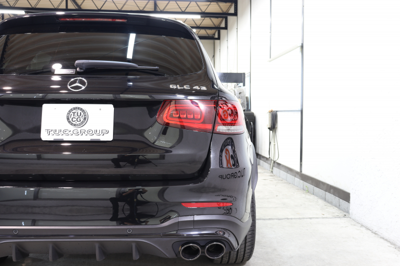 AMG GLC GLC43 4MATIC ﾚｻﾞｰｴｸｽｸﾙｰｼﾌﾞ&ﾚｰﾀﾞｰｾｰﾌﾃｨPKG　後期 ｷｰﾚｽｺﾞｰ 黒本革 ﾍﾞﾝﾁﾚｰﾀｰ ﾊﾟﾉﾗﾏSR ﾍｯﾄﾞｱｯﾌﾟD MBUXﾅﾋﾞTV BT音楽 ﾌﾞﾙﾒｽﾀｰ 360ｶﾒﾗ PTS LEDﾗｲﾄ ﾊﾝｽﾞﾌﾘｰA AMG専用装備&ﾁｭｰﾆﾝｸﾞ ｴｱｻｽ 9AT　2年保証