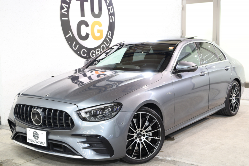 AMG Eクラス E53 4MATIC+ ｴｸｽｸﾙｰｼﾌﾞ&ﾚｰﾀﾞｰｾｰﾌﾃｨPKG　ISG搭載 後期 ｷｰﾚｽｺﾞｰ 黒本革 ﾍﾞﾝﾁﾚｰﾀｰ ﾊﾟﾉﾗﾏSR ﾍｯﾄﾞｱｯﾌﾟD MBUXﾅﾋﾞTV&ARﾅﾋﾞ ｽﾏﾎ連携 ﾌﾞﾙﾒｽﾀｰ 360ｶﾒﾗ PTS LEDﾗｲﾄ 自動ﾄﾗﾝｸ AMG専用装備&ﾁｭｰﾆﾝｸﾞ ﾜｲﾔﾚｽ充電 9AT　2年保証